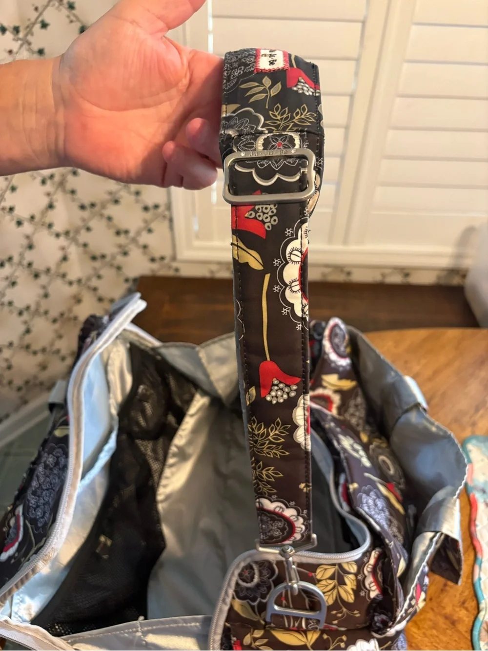 JuJuBe diaper bag in the retired 